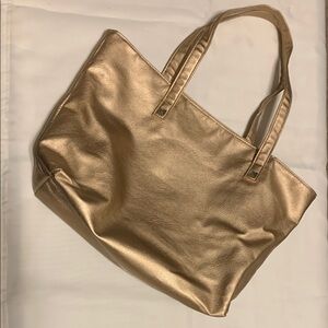 Matrix Rose Gold Tote Bag